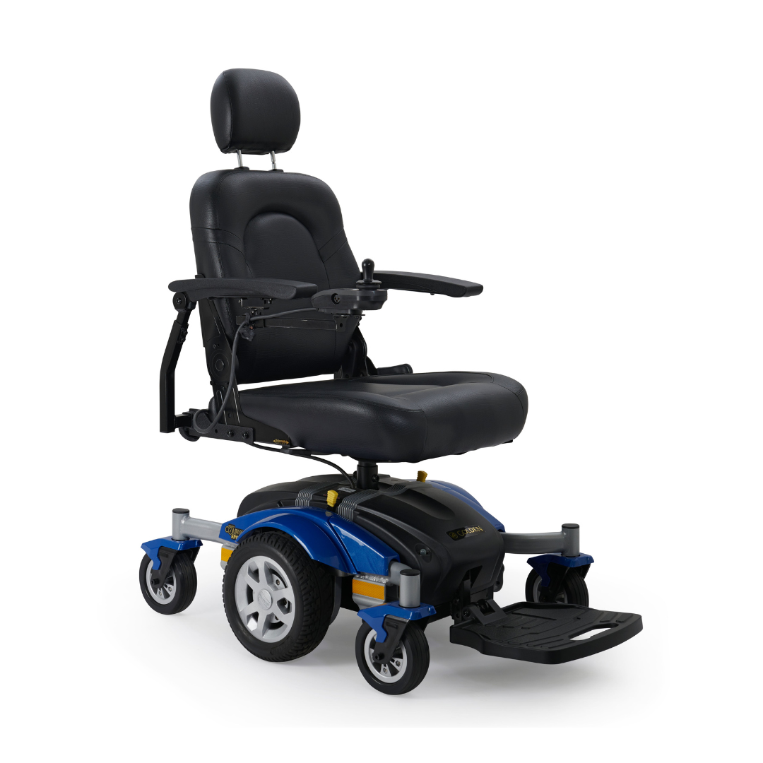 Golden Technologies Compass Sport PowerChair with 24 Mile Range - Blue